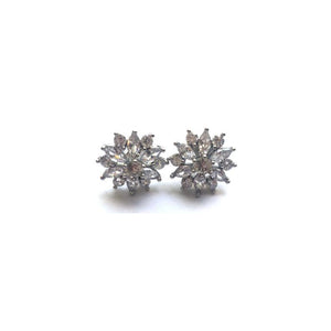 Kate's Diamond Floral Earrings